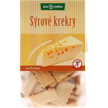 Krekry sýrové 130 g BIO BIO NEBIO