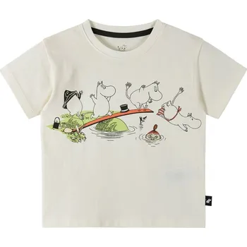 REIMA dětské triko Moomin Gosa KR Off White vel. 98 cm