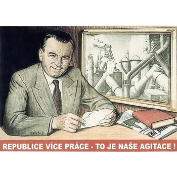 Plechová cedule Plechová retro cedule - Republice více práce ... Provedení: Dibond: 20 x 15 cm