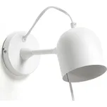 Bílé nástěnné svítidlo Lucilla – Kave Home ID_1759358