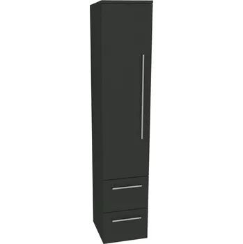 Koupelnový nábytek Mereo Mereo, Bino, koupelnová skříňka vysoká 163 cm, levá, Multidecor, CN697SEAN