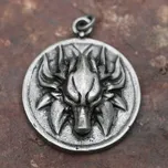 Drakkaria SLOVANSKÝ VLK amulet, zinek