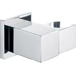 Mereo Mereo, Držák sprchy polohovací hranatý, pochromovaná mosaz, CB466Q