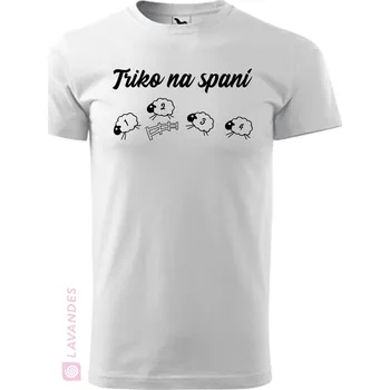 Pánské tričko Triko na spaní 2, pánské, bílá, 3XL (Pánské tričko na spaní)