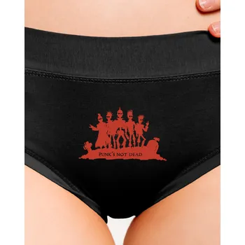 Souprava dámského spodního prádla Bastard Punks Not Dead dámské kalhotky Black