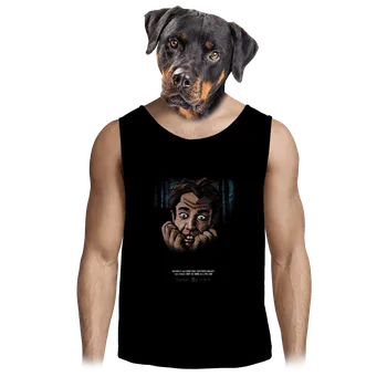 Pánské tílko Bastard B13: Tvoje noční můra pánské tílko Black