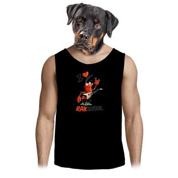 Pánské tílko Bastard Rakenrol pánské tílko Black