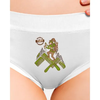 Souprava dámského spodního prádla Bastard Turistka dámské kalhotky White