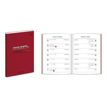 Kalendář Kalendarz szkolny 2025/2026 B6 48 Cherry