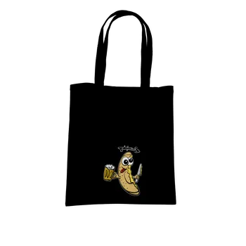 Bastard Jsem namazaný taška Black