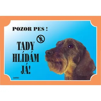 psí známka Trixie Cedulka Dafiko JEZEVČÍK hrubosrstý