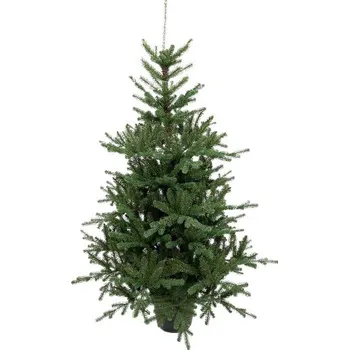 Vánoční stromek Umělý vánoční stromek v květináči 3D Smrk Tyrolský 120cm