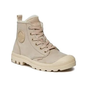 Pánská móda Turistická obuv Palladium Pampa Hi Zip Wl 95982-271-M Béžová 37_5