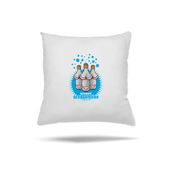 Polštář Bastard Sexbombičky polštář White