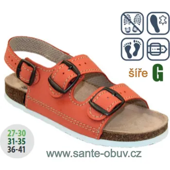 Dámská zdravotní obuv SANTÉ D/302/42/BP LOSOS sandál vel.27-30, --- - 27