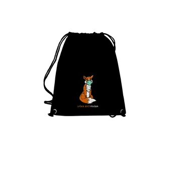 Sportovní vak Bastard Liška Bystrouška vak Black