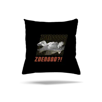 Polštář Bastard B18: Bába pod kořenem polštář Black