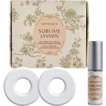 Vůně do auta Mathilde M. - SUBLIME JASMIN, náhradní náplň vůně do auta