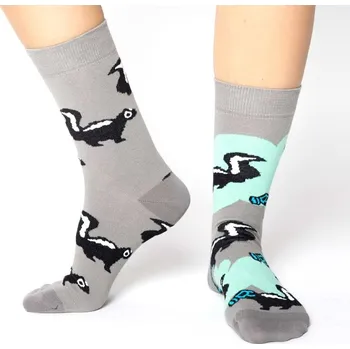 Pánské ponožky Bastard Tchoř ponožky - šedá