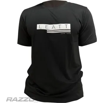 Pánské tričko Pánské tričko LEATT Promo T-Shirt Black White M