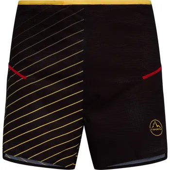 La Sportiva kraťasy Freccia - pánské - černá/žlutá Velikost: S