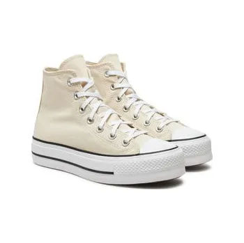 Dámská obuv Plátěnky Converse Chuck Taylor All Star Lift Platform HI A08214C Béžová 37