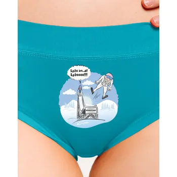 Souprava dámského spodního prádla Bastard Lyže dámské kalhotky Turquoise