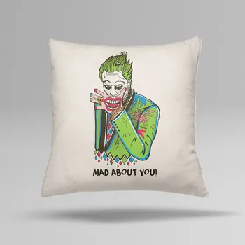 Polštář Bastard Joker polštář - bílá