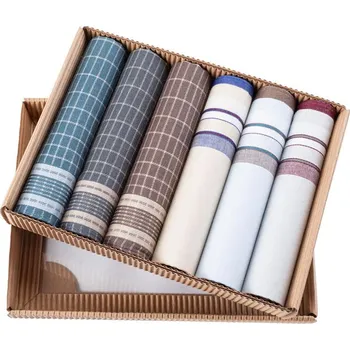 Látkový kapesník Dárková sada pánských kapesníků ARTUR sada 6 ks