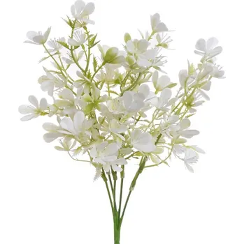 umělá květina Umělá Tolije - bílá