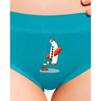 Souprava dámského spodního prádla Bastard Jsme si blíž dámské kalhotky Turquoise