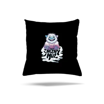 Polštář Bastard Něžný pár polštář Black