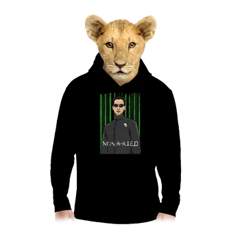 Chlapecká mikina Bastard Neoženich dětská mikina klokanka Black