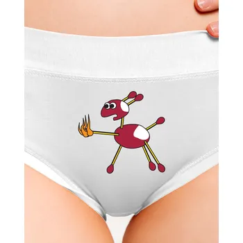 Souprava dámského spodního prádla Bastard Kaštany dámské kalhotky White