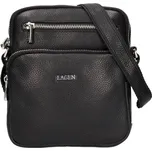 Pánská kožená taška přes rameno Lagen BARNY černá