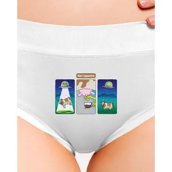 Souprava dámského spodního prádla Bastard Alien Cappuccino dámské kalhotky White