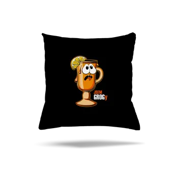 Polštář Bastard Jsem grogy polštář Black