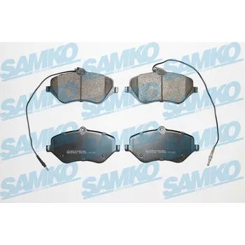 Brzdová destička Sada brzdových destiček, kotoučová brzda SAMKO 5SP1666