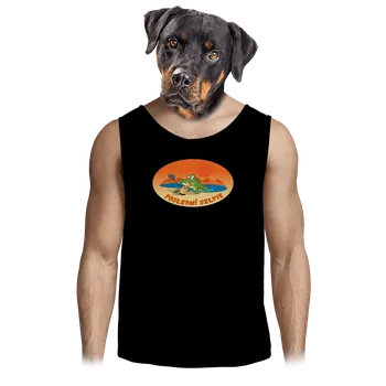 Pánské tílko Bastard Poslední selfie pánské tílko Black