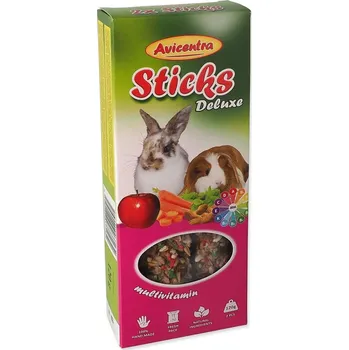 Krmivo pro hlodavce Tyčinka Avicentra Deluxe velký hlodavec, s vitamíny a medem 2ks