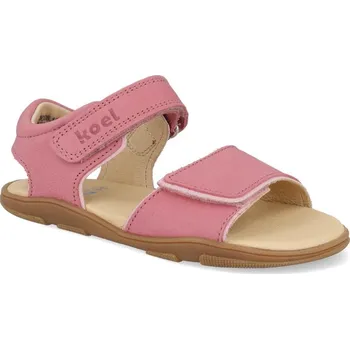 Dívčí sandály Barefoot dětské sandály Koel - Ozu pink růžové Velikost: 30