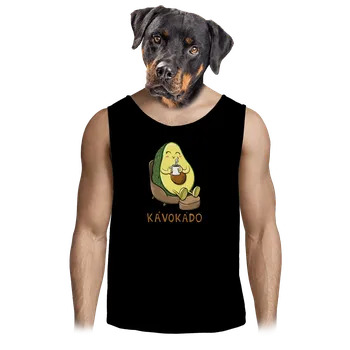 Pánské tílko Bastard Kávokádo pánské tílko Black