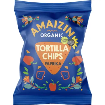 Chips Chipsy kukuřičné paprikové 75 g BIO AMAIZIN