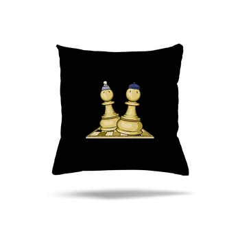 Polštář Bastard Šach a Mat polštář Black