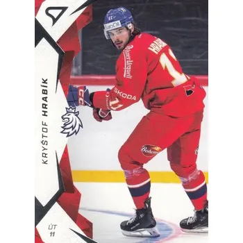 Sběratelská karetní hra řadová karta KRYŠTOF HRABÍK 24-25 SZ Hokejové Česko číslo 34