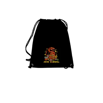 Sportovní vak Bastard Věčně hladovej vak Black