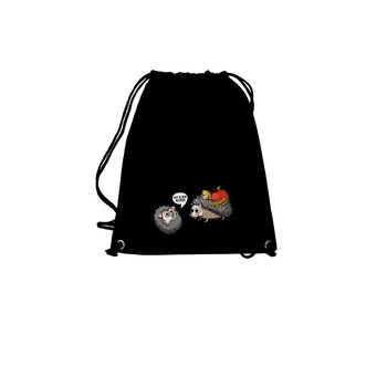 Sportovní vak Bastard Alergický ježek vak Black