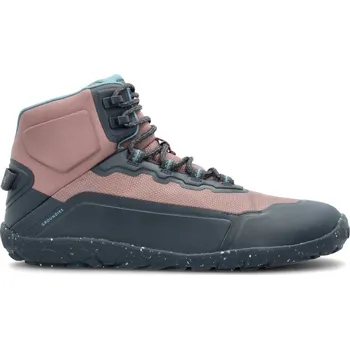 Dámská treková obuv Dámské Barefoot Voděodolné Pohorky GROUNDIES® All Terrain High 2.0 Fialové
