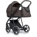 ROAN kombinovaný kočárek Ivi Vintage Turkish Coffe Black