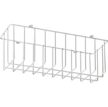 Odpadkový koš ESYLUX SLA Schutzkorb 140ws EN10017841 ochranný koš bílá